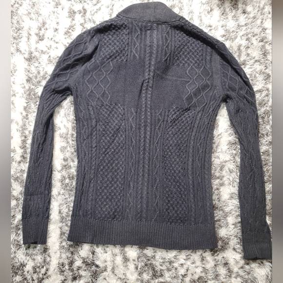 jf j.ferrar Charcoal Gray Cardigan Sweater - Picture 4 of 10